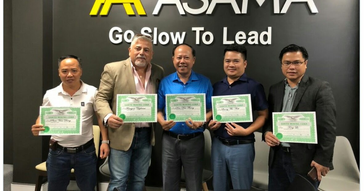ASAMA INDONESIA New CEO for Santo Mining