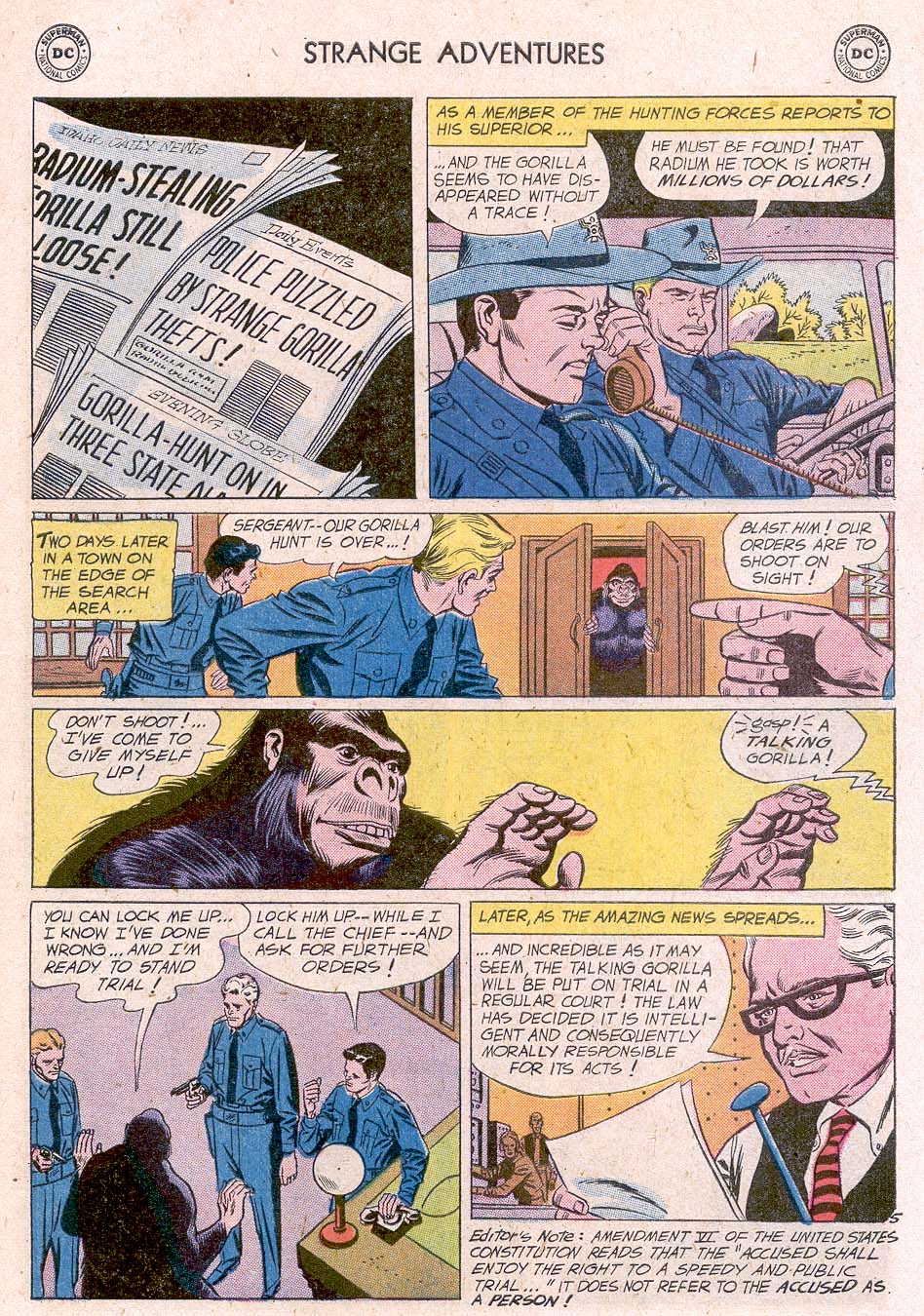Read online Strange Adventures (1950) comic -  Issue #100 - 7
