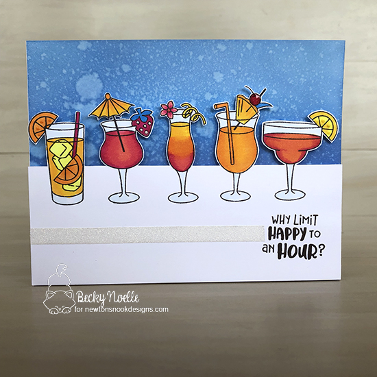 Why limit happy to an hour? by Becky features Cocktail Mixer by Newton's Nook Designs; #newtonsnook