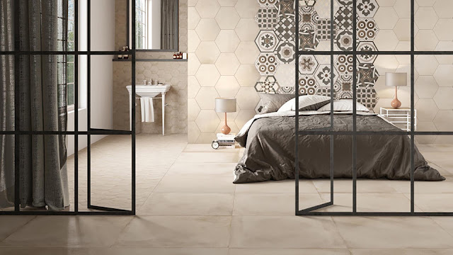 Floor tiles design pictures with terracotta effect Keramos collection - The junction between man and earth