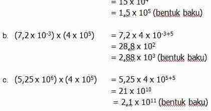 Contoh Soal Notasi Ilmiah Bentuk Baku
