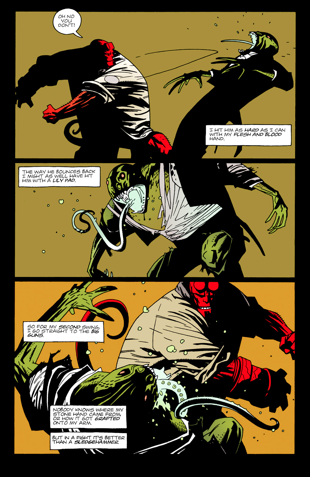 Read online Hellboy: Seed of Destruction comic -  Issue #2 - 16