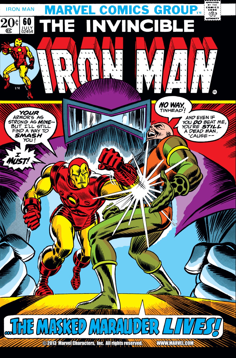 Read online Iron Man (1968) comic -  Issue #60 - 1