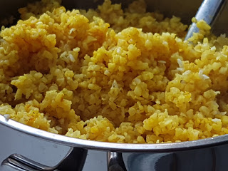 bulgur med gurkmeja