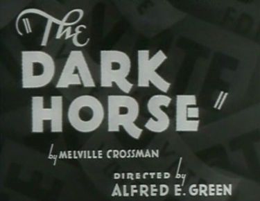 the dark horse 1932