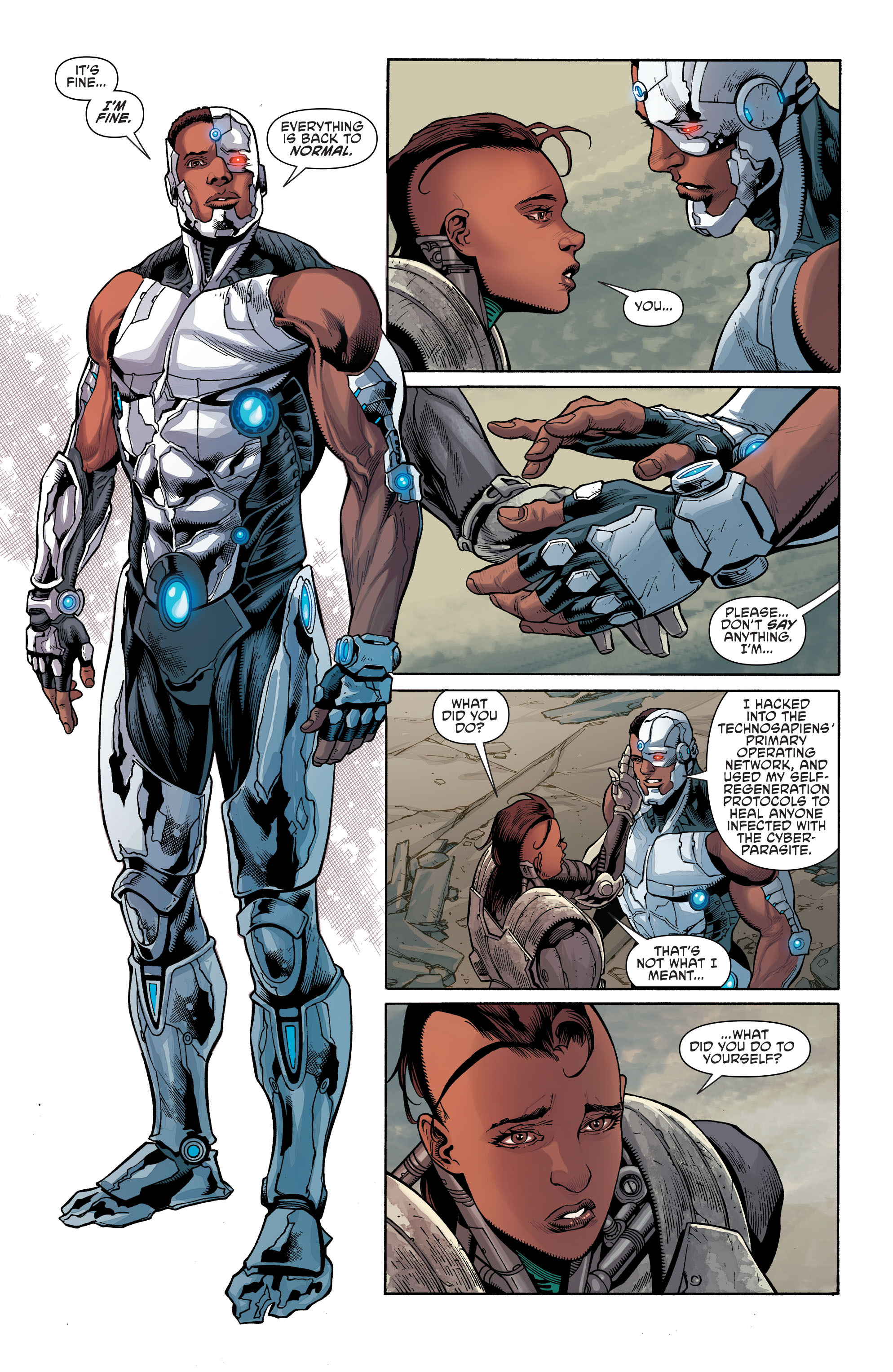 Read online Cyborg (2015) comic -  Issue #6 - 13