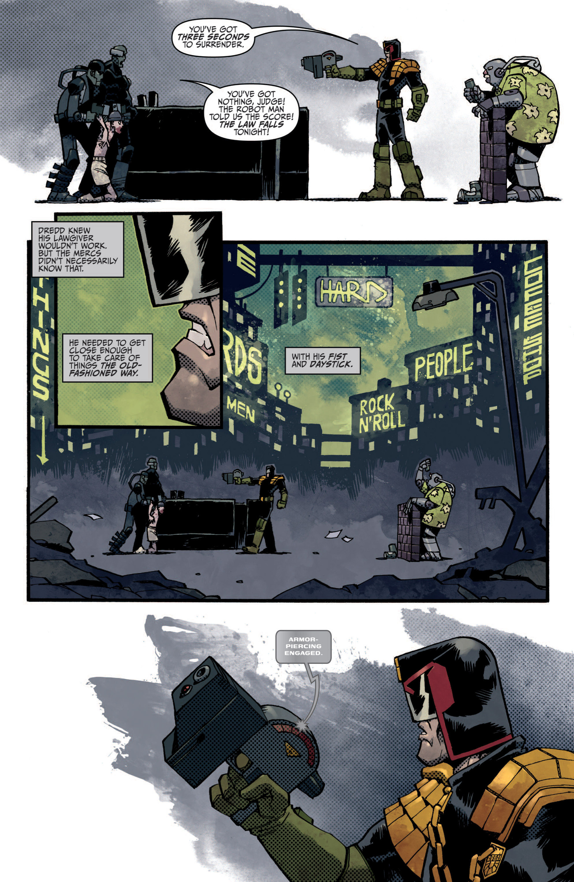 Read online Judge Dredd (2012) comic -  Issue #5 - 15