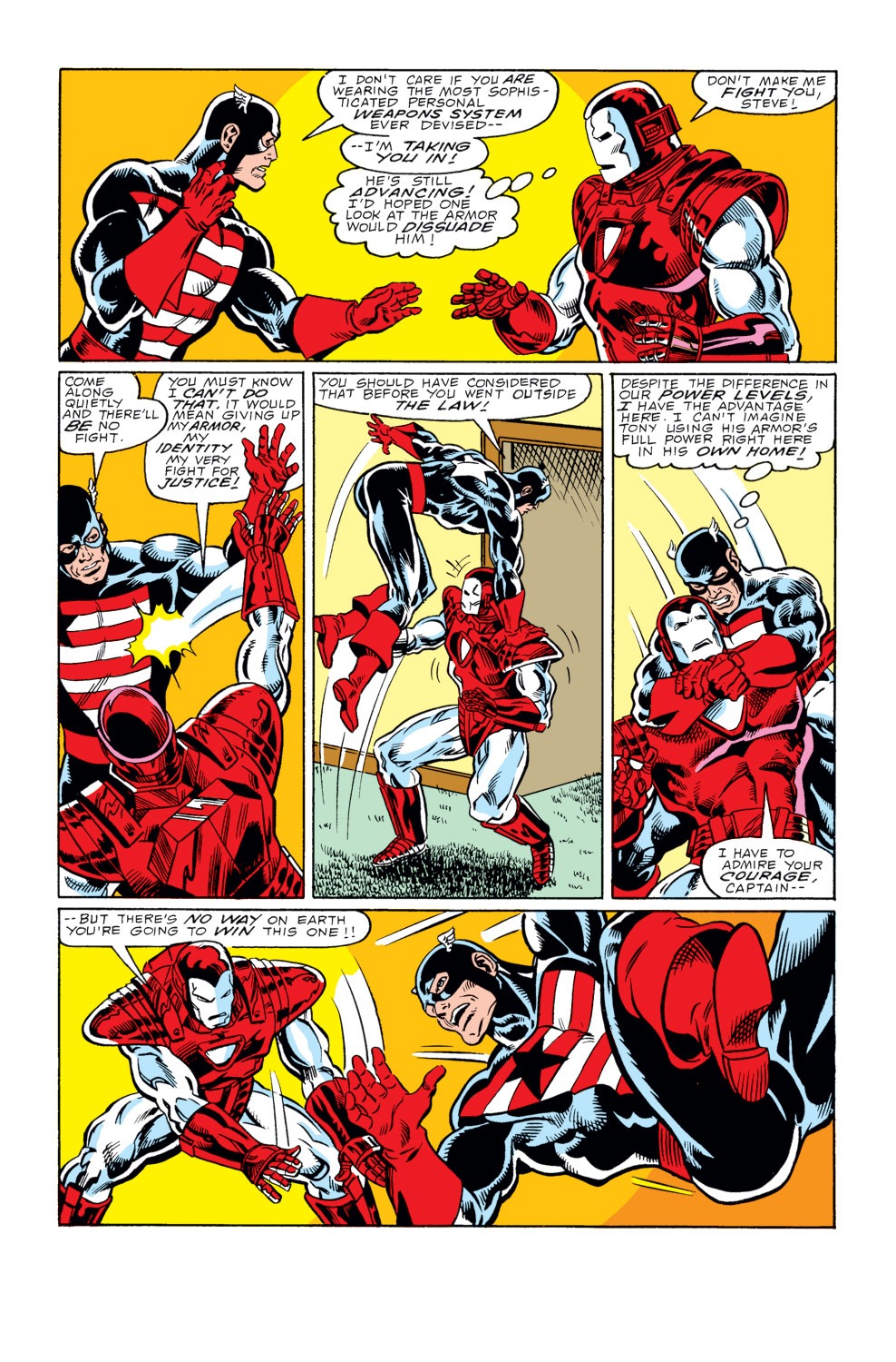 Captain America (1968) Issue #341 #271 - English 6