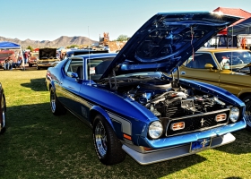 Picture of car hood open. Picture of car hood open.