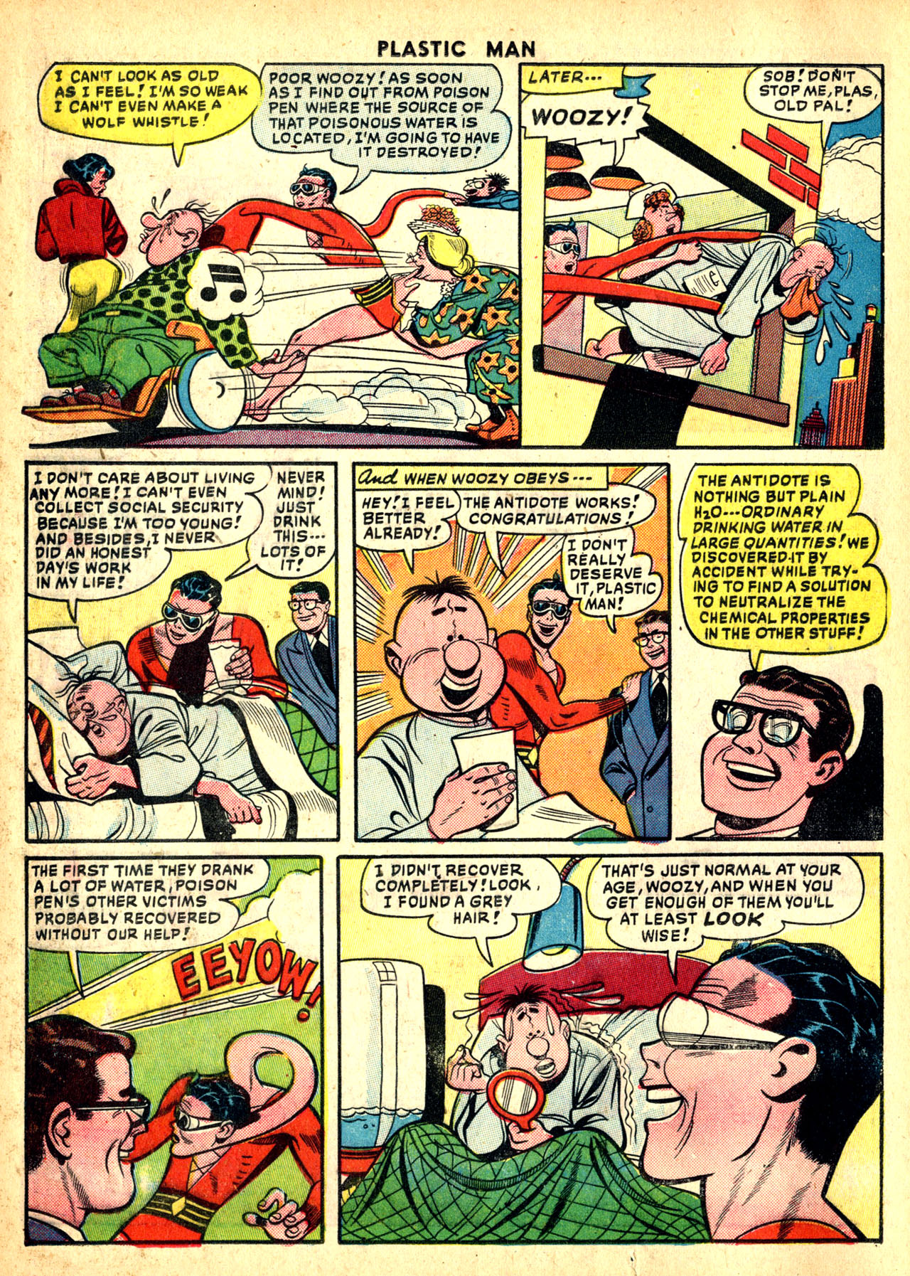 Read online Plastic Man (1943) comic -  Issue #23 - 12