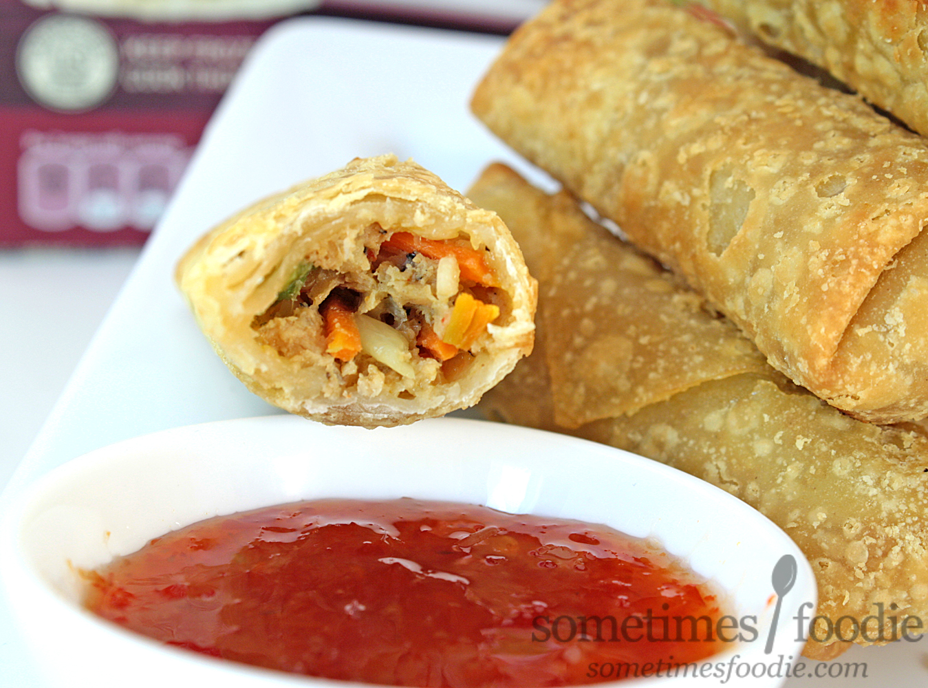 Sometimes Foodie Kung Pao Chicken Mini Egg Rolls Aldi