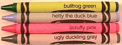 The Crayon Blog: Rare and Not Rare: A Visual look at Crayola crayon