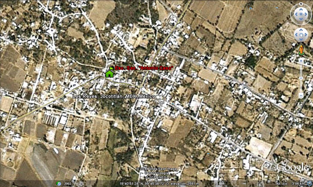 Mapa Satelital Del Estado De Mexico