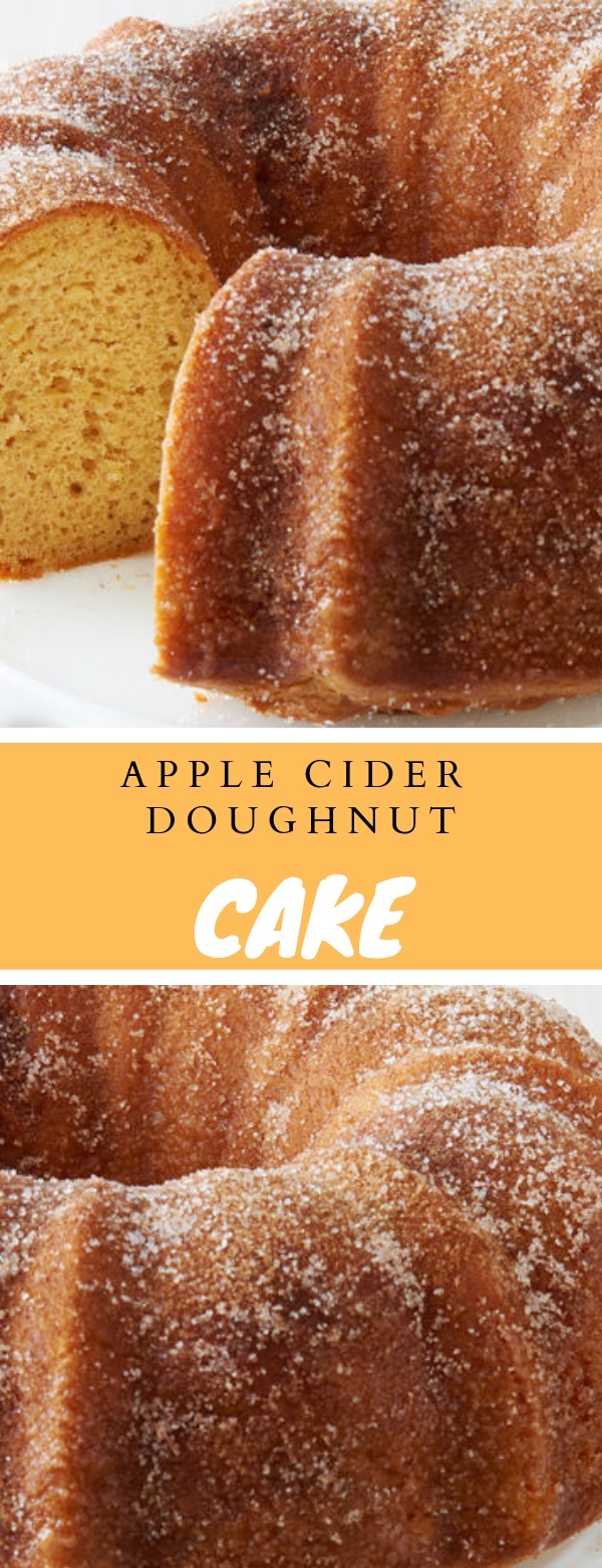 Apple Cider Doughnut Cake Cake
