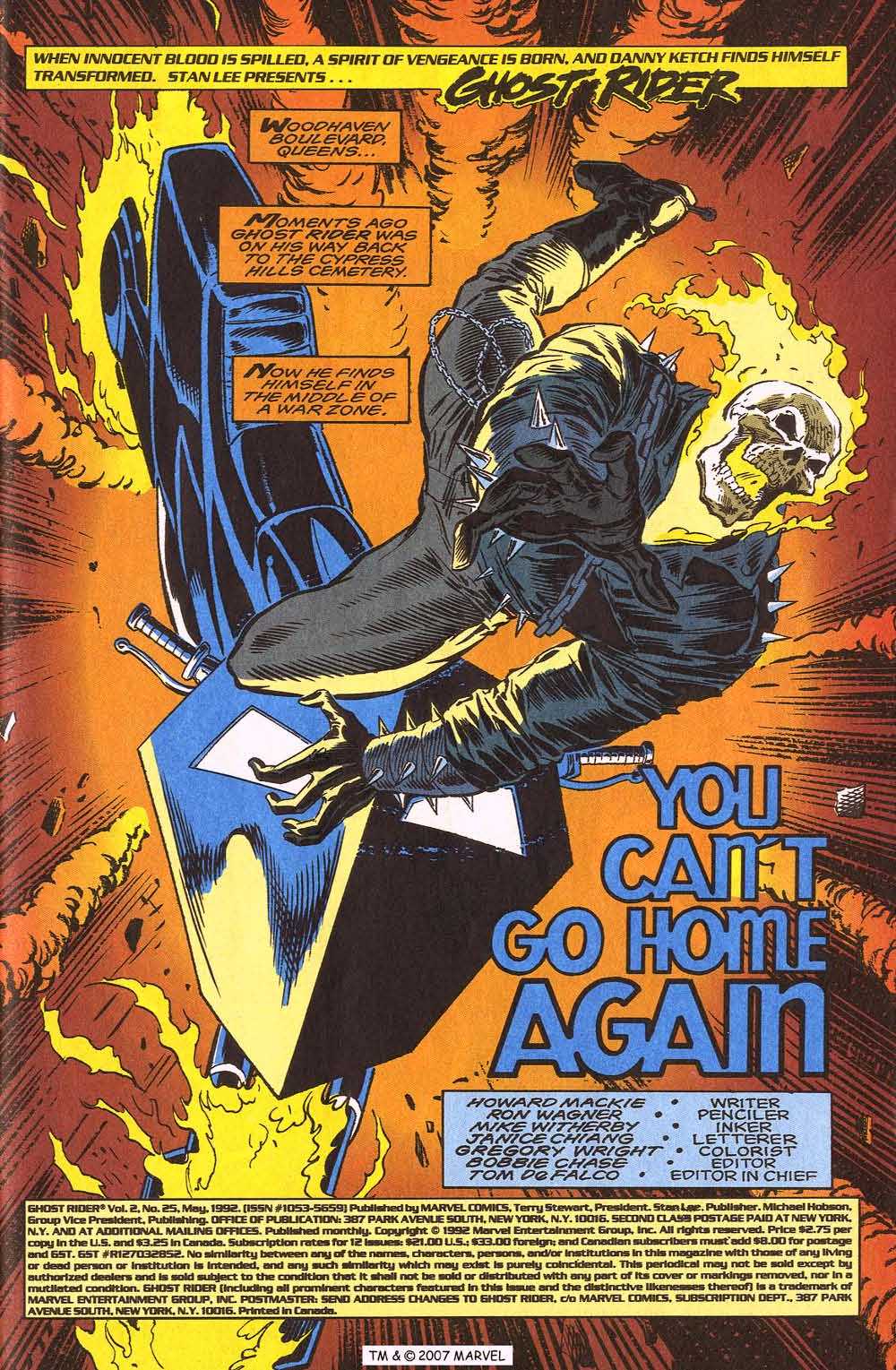 Ghost Rider (1990) Issue #25 #28 - English 3