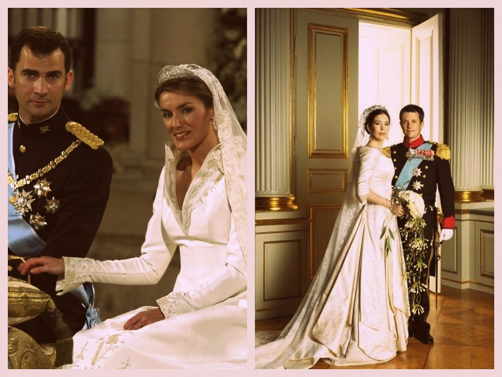 Image of the royal wedding of denmark