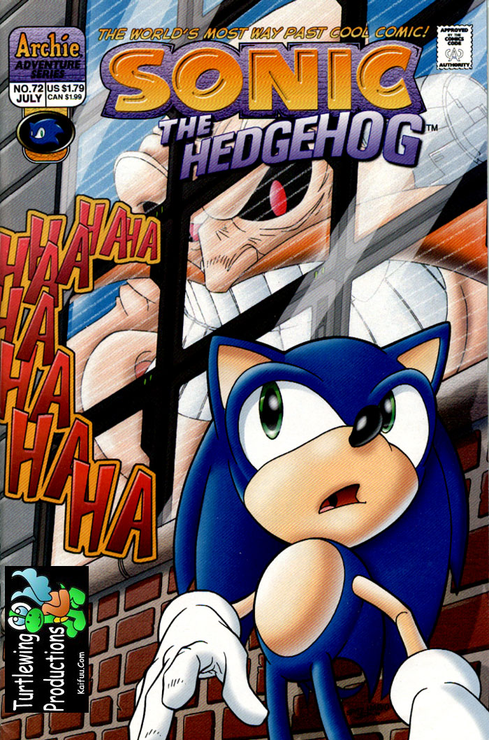Read online Sonic The Hedgehog comic -  Issue #72 - 1