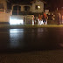 Jipe capota na avenida Presidente Vargas