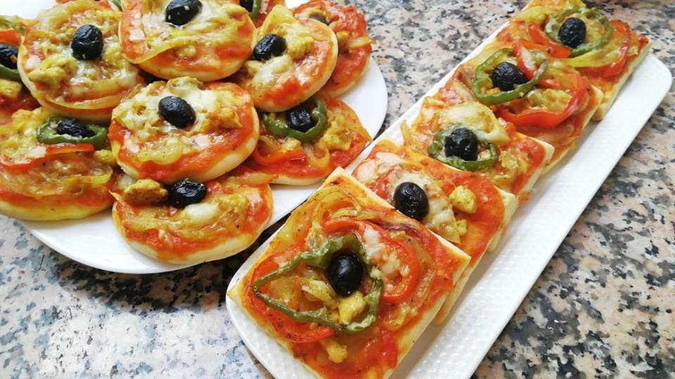 Mini Pizza Cuisine Marocaine