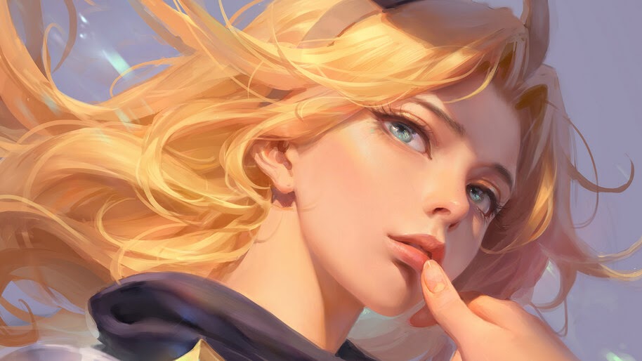 Lux, Beautiful, League of Legends, Art, 4K, #7.1820
