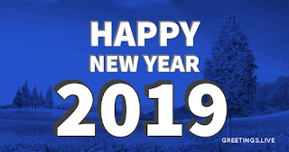 Gif greetings live new year 2019.