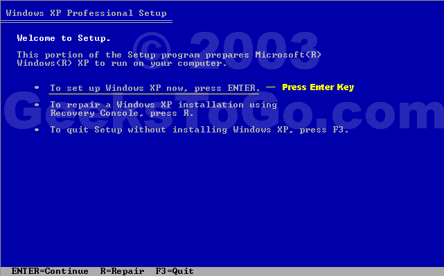 SA TIRUR: How to Repair Windows XP?