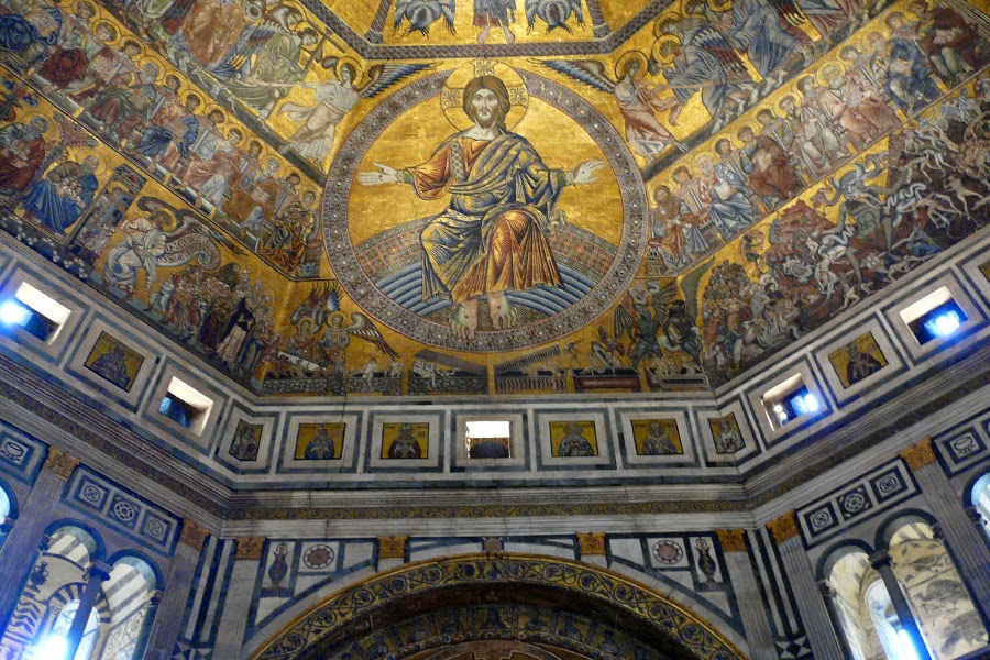 Interior del Battistero di San Giovanni