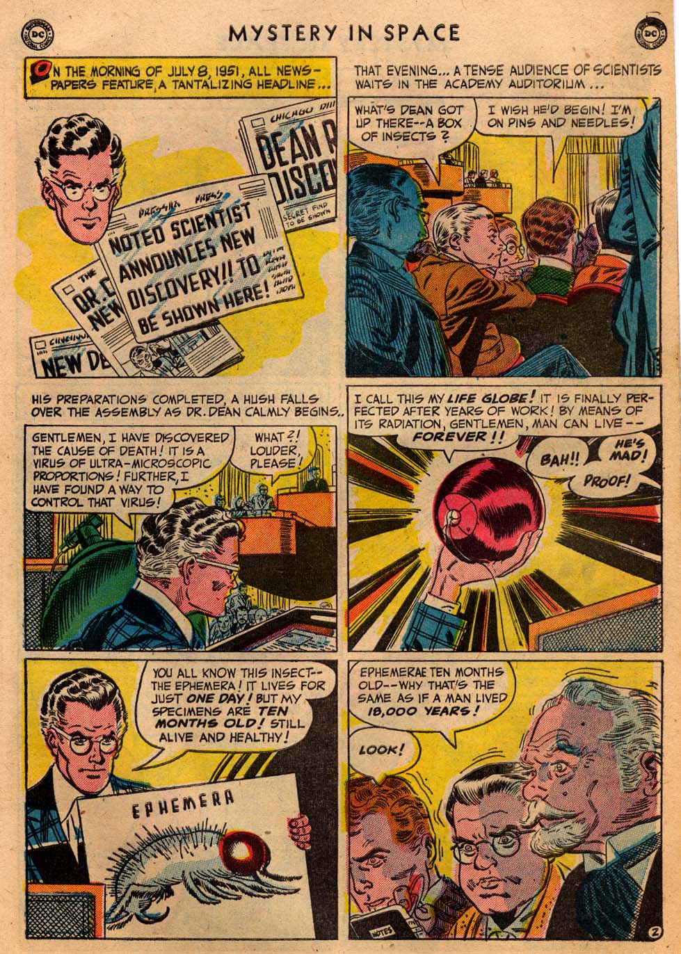 Read online Mystery in Space (1951) comic -  Issue #1 - 41
