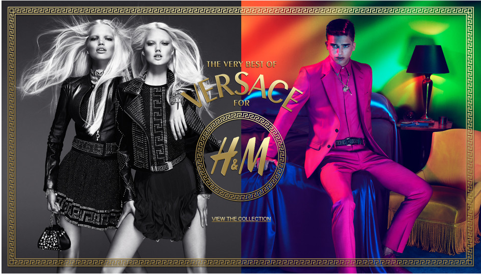 hm x versace