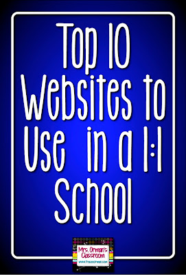 Top 10 Websites to Use in the 1:1 Classroom