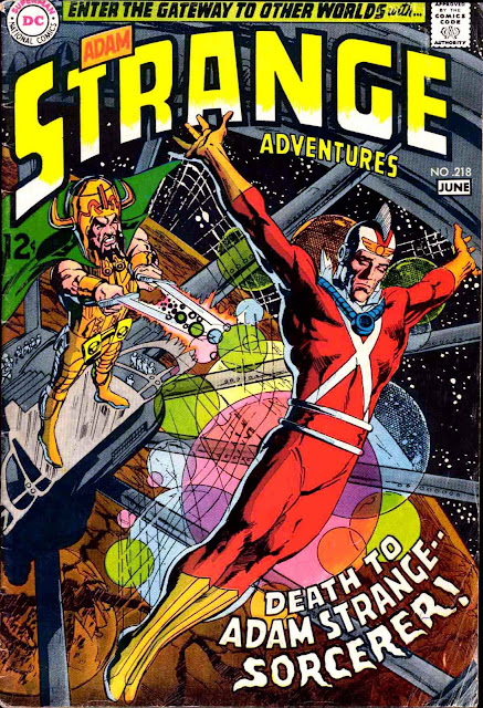 Strange Adventures v1 #218 dc comic book cover art by Neal Adams Strange Adventures v1 #218 dc comic book cover art by Neal Adams