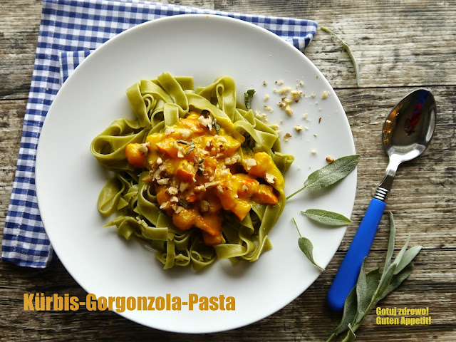Makaron z dynią w sosie z gorgonzoli - Czytaj więcej »