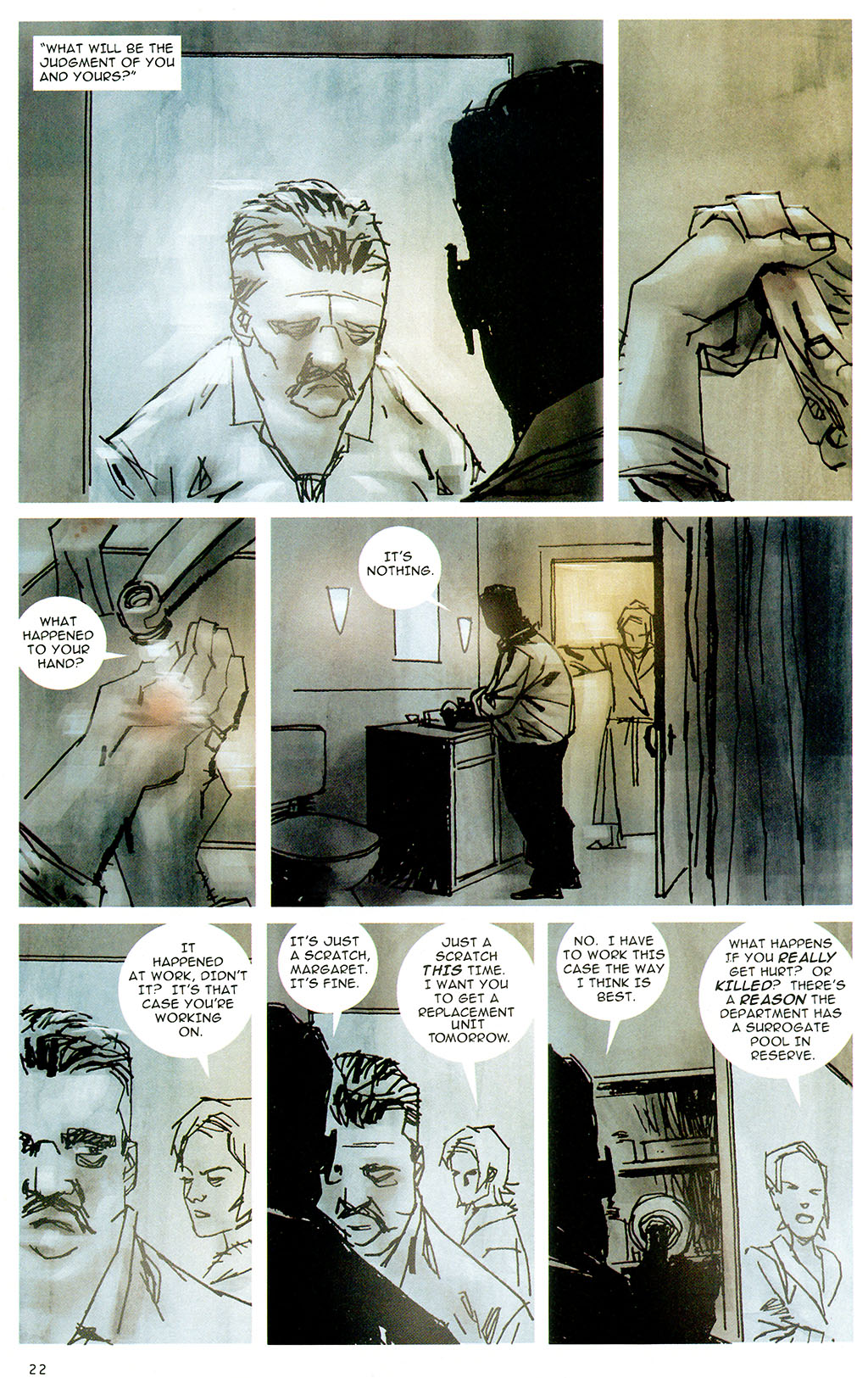 Read online The Surrogates comic -  Issue #2 - 24