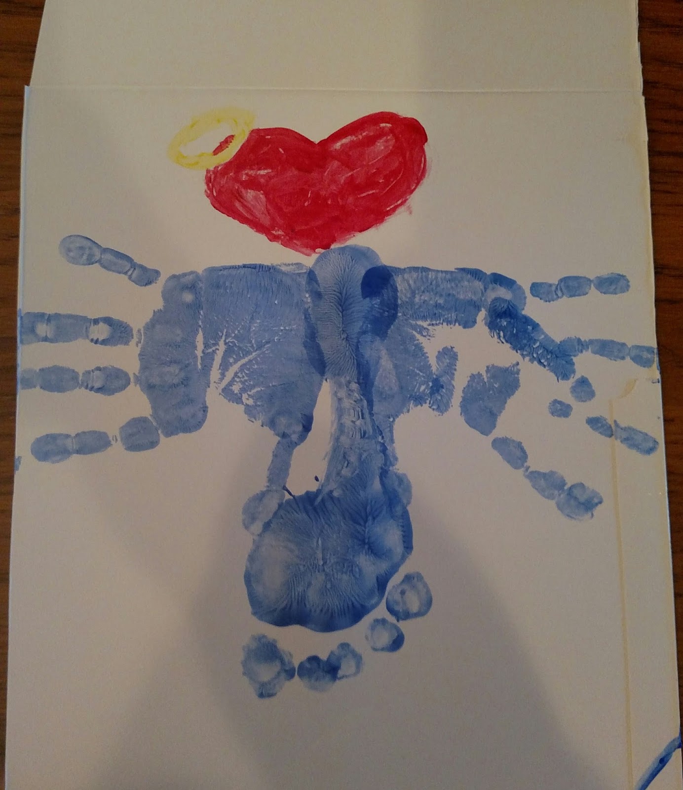 Living Topics Everyday Information Hand & footprint angel