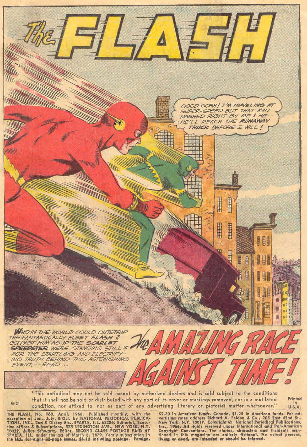Read online The Flash (1959) comic -  Issue #160 - 3