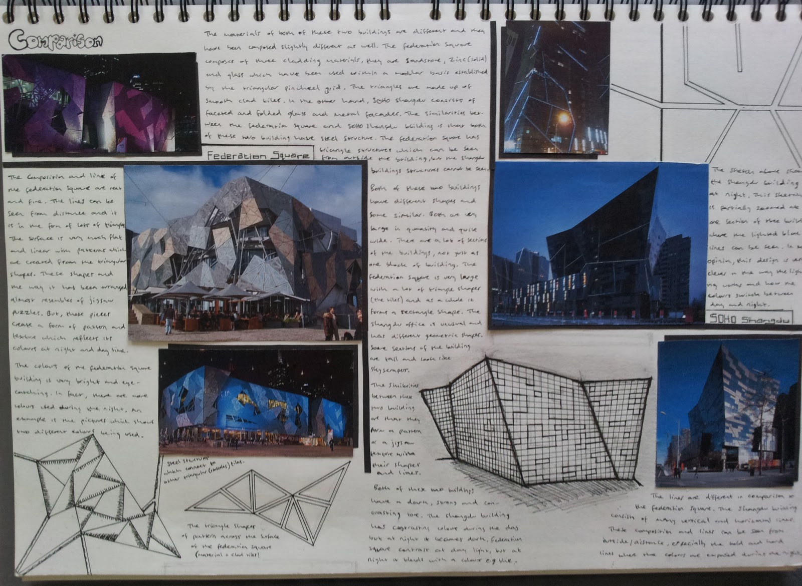 Manchester School of Architecture Portfolio Sketchbook