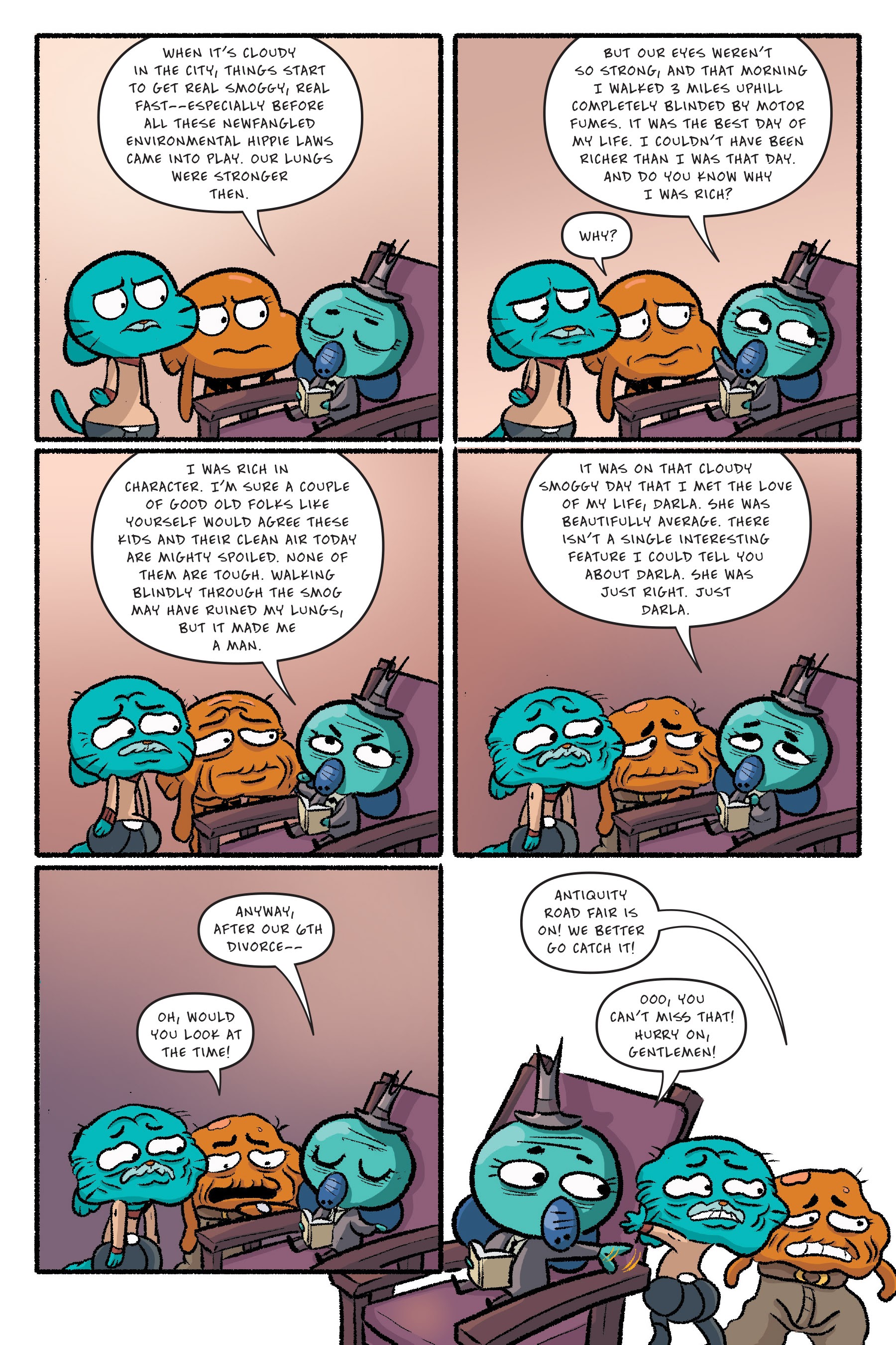 Read online The Amazing World of Gumball: The Storm comic -  Issue # TPB - 139