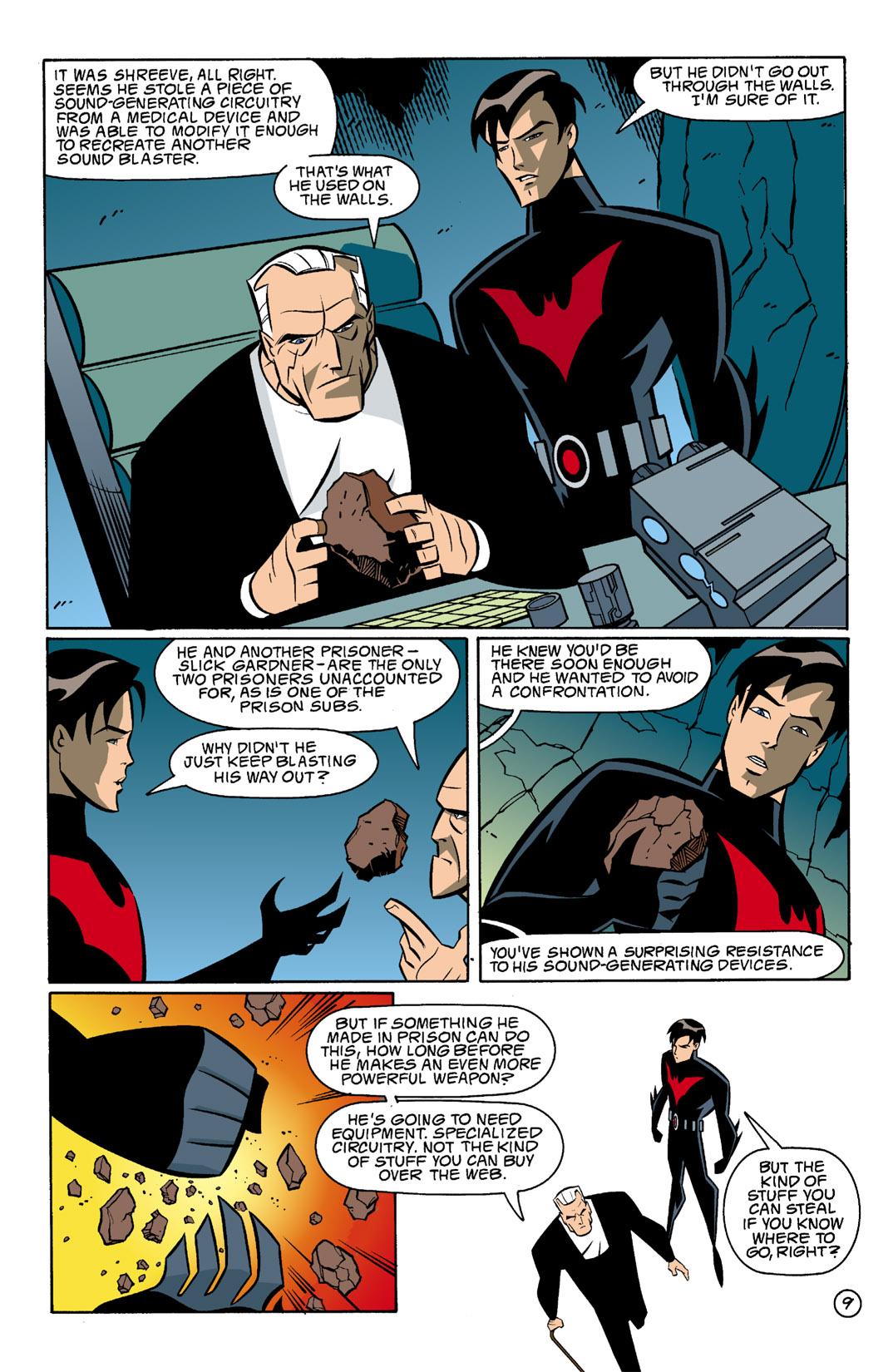 Read online Batman Beyond [II] comic -  Issue #5 - 10
