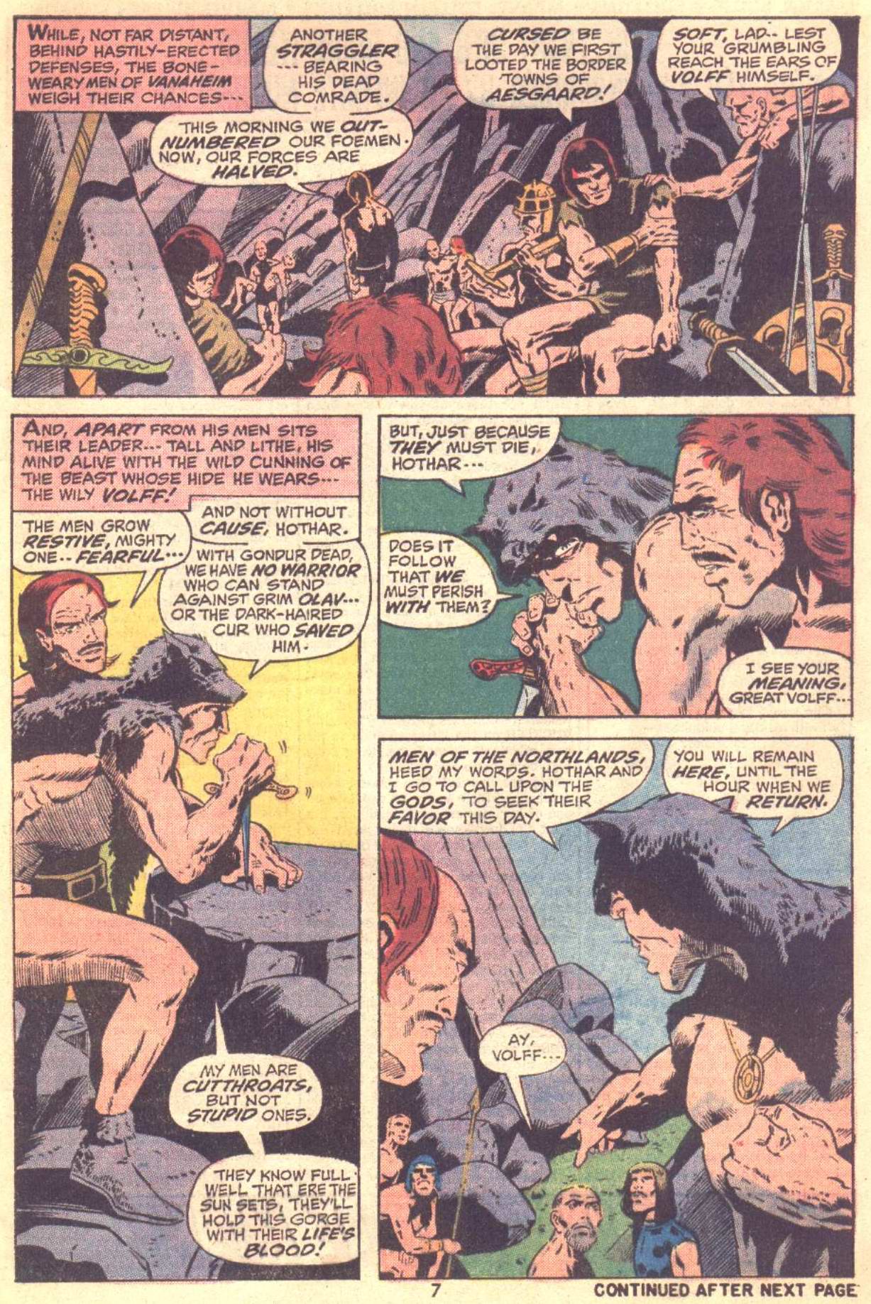 Read online Conan the Barbarian (1970) comic -  Issue #22 - 7