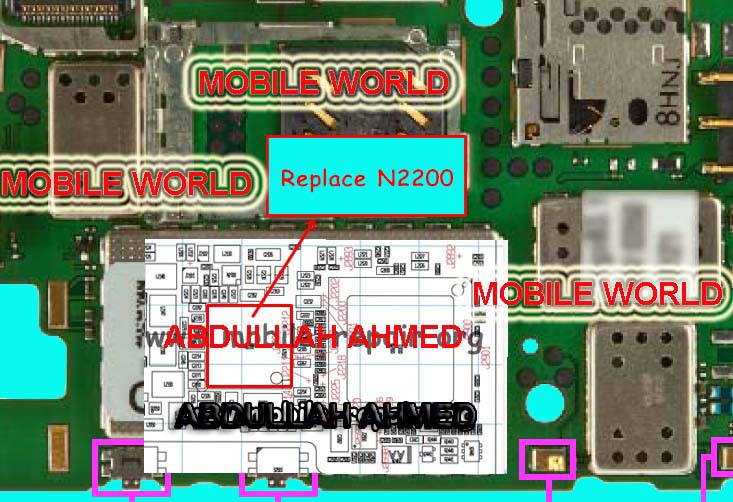 GSM SOLUTION FULLY COMPUTERISED MOBILE REPARING Nokia X3 Insert Sim 