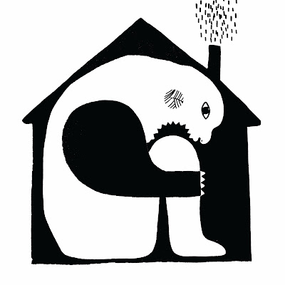 illustration noir et blanc