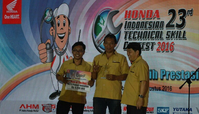 Bali Sabet Penghargaan di Honda Indonesia Technical Skill Contest 2016