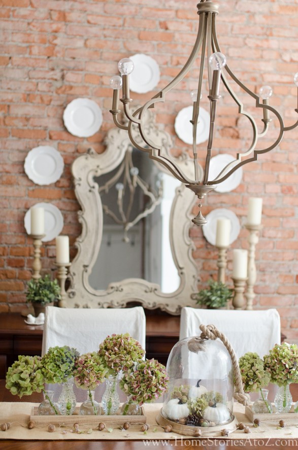 Decorar paredes con platos