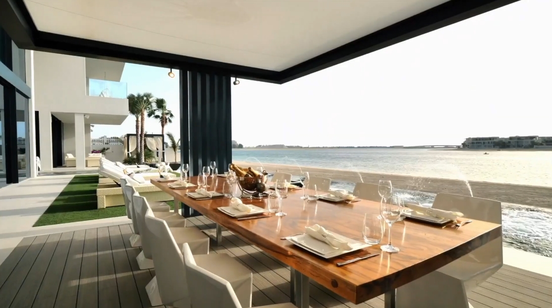 92 Interior Design Photos vs. ONE100, Palm Jumeirah Dubai Luxury Beach Mansion Tour