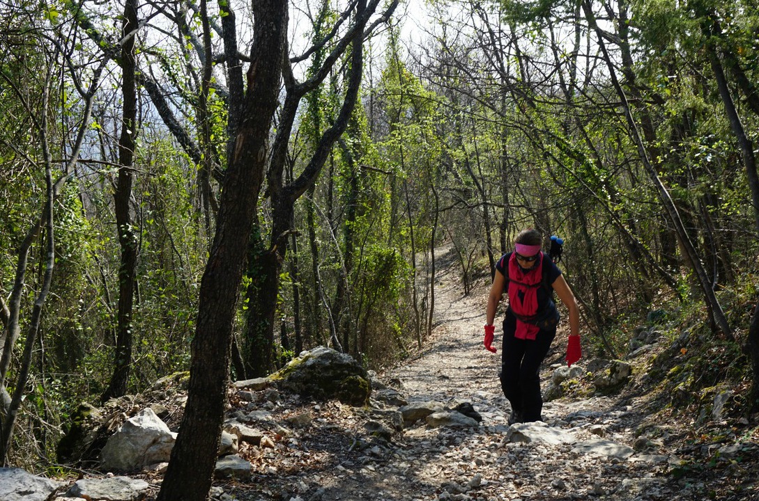 Chemin du Paradis above the French Riviera Hiking and