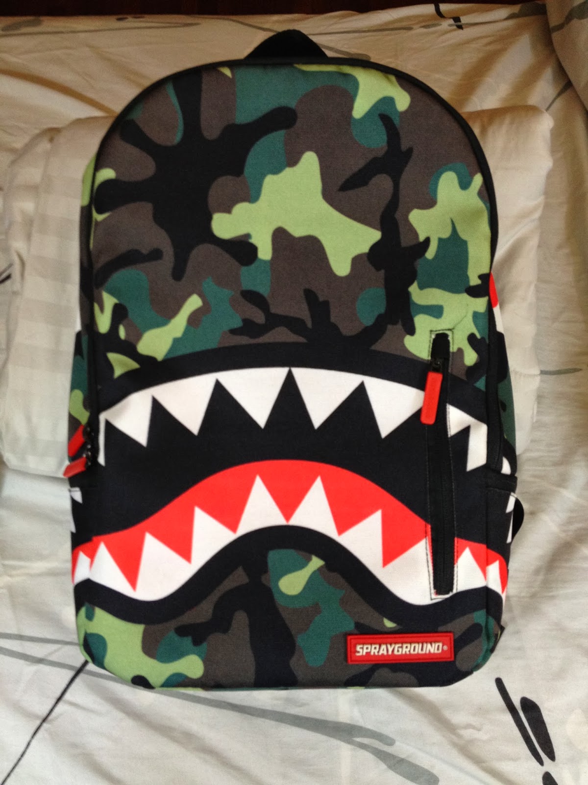 Bape Blood Shark Bag - BAPE Hoodie
