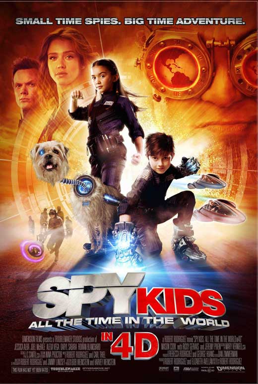 MovieScreenshots: Spy Kids 4 (2011) Poster