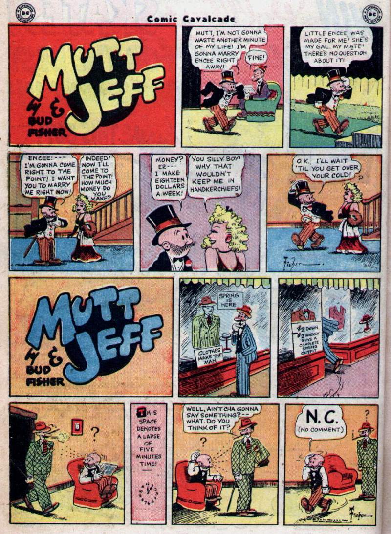 Read online Comic Cavalcade comic -  Issue #28 - 42