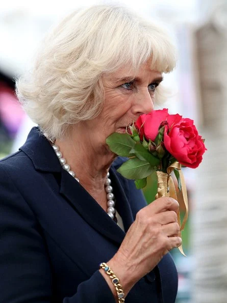 Prince Charles and Duchess Camilla visited the 136th Sandringham Flower Show held at Sandringham in King's Lynn