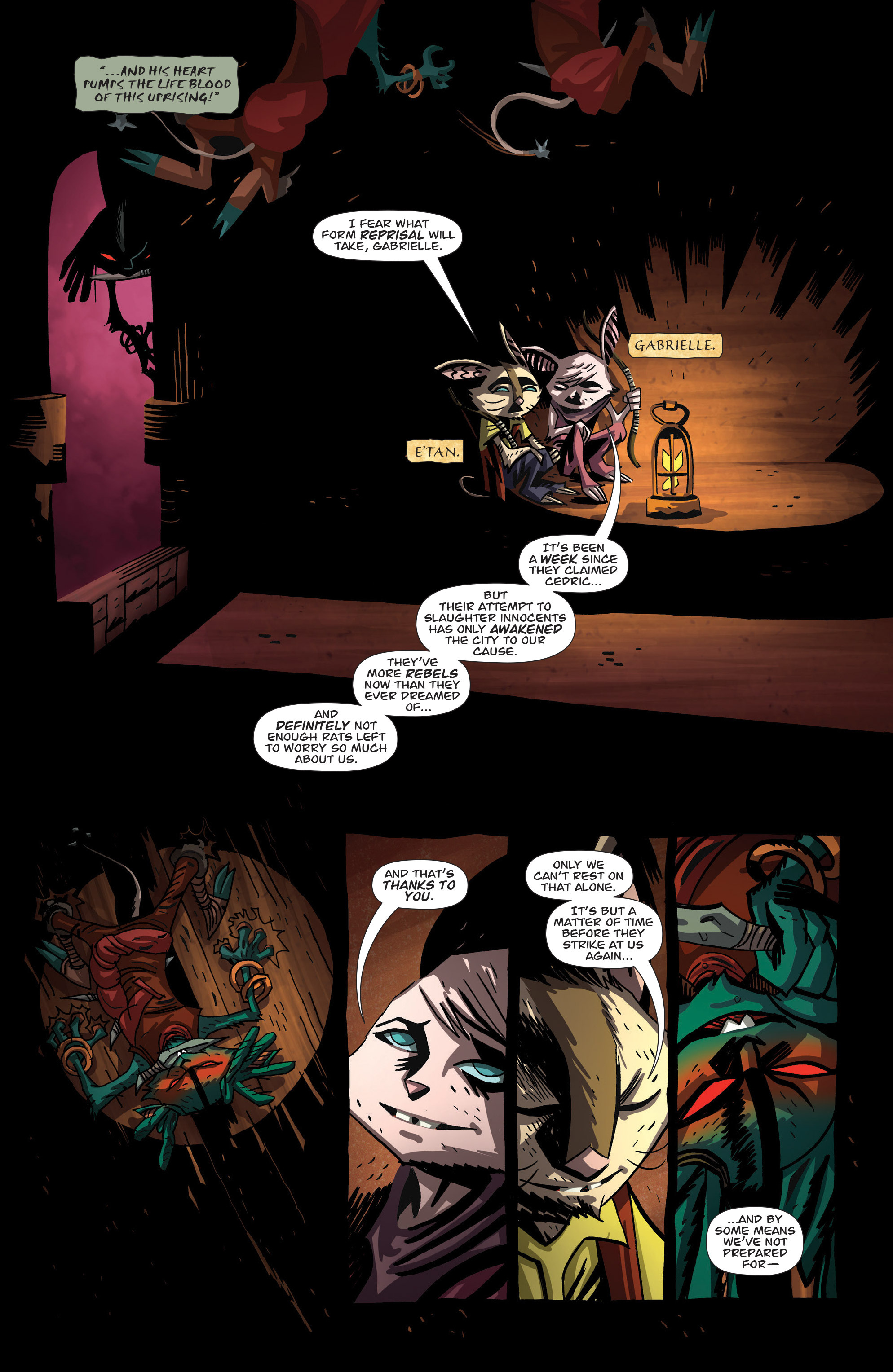 Read online The Mice Templar Volume 5: Night's End comic -  Issue #1 - 10